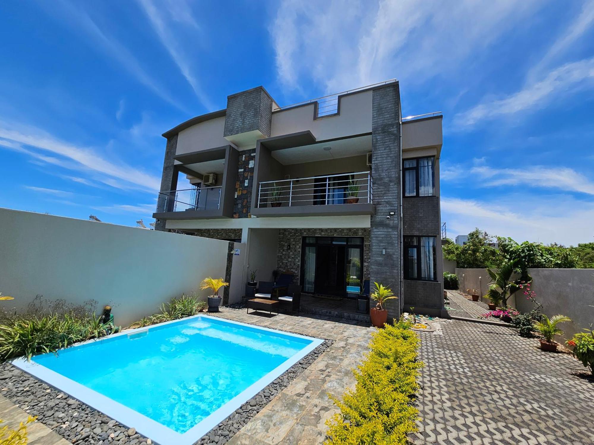 Villa Aahana - Flic En Flac Bagian luar foto