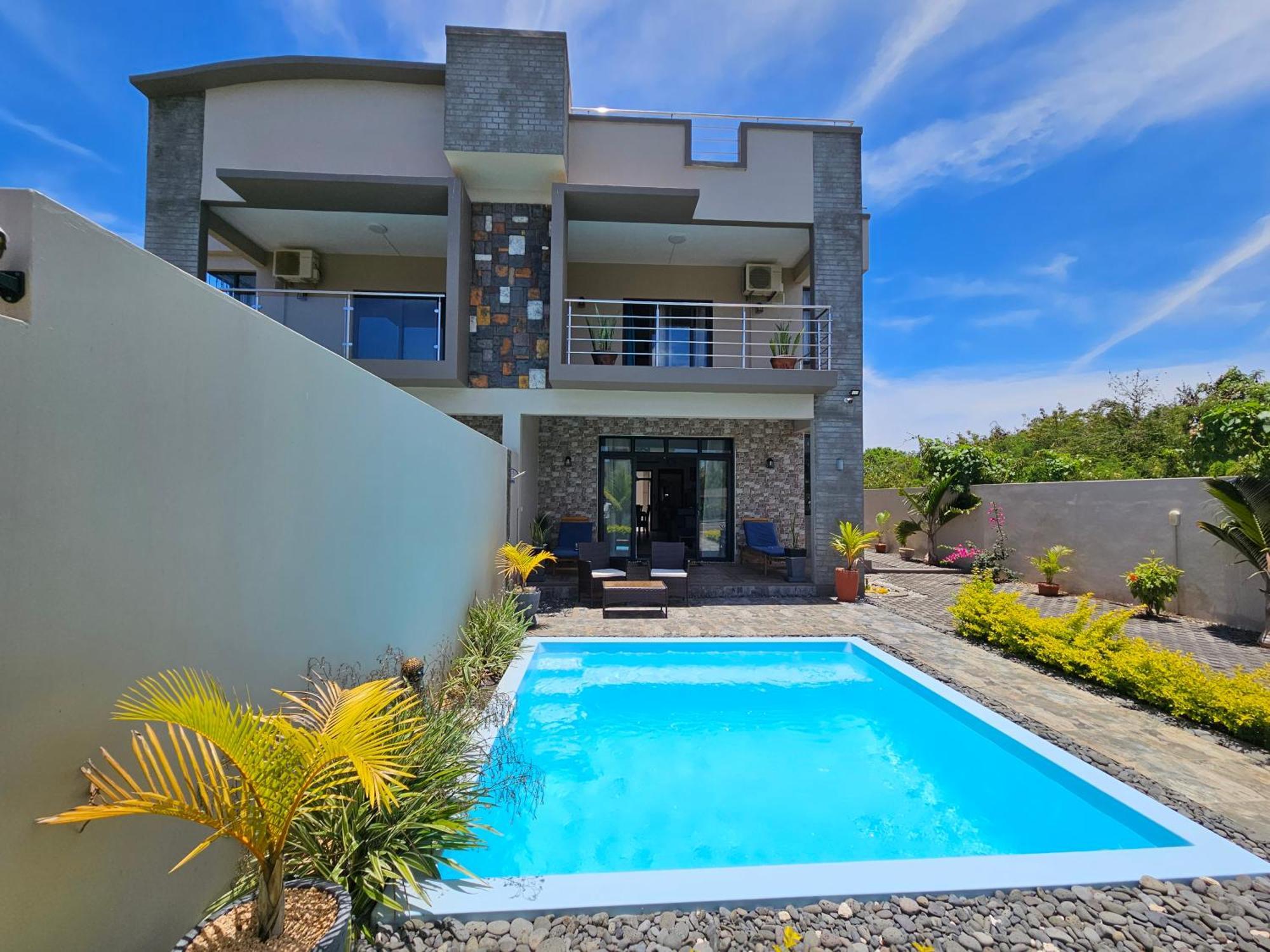 Villa Aahana - Flic En Flac Bagian luar foto